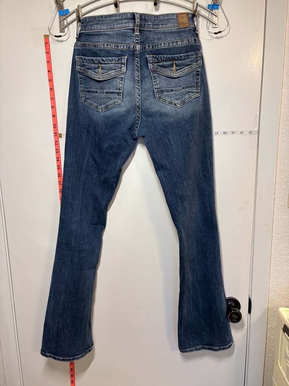 M1: BKE Payton Mid-Rise Bootcut Jeans Size 27x31.5 - Picture 3 of 5